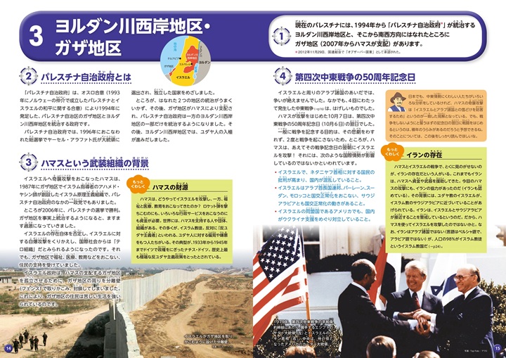 『④パレスチナ』見開き1